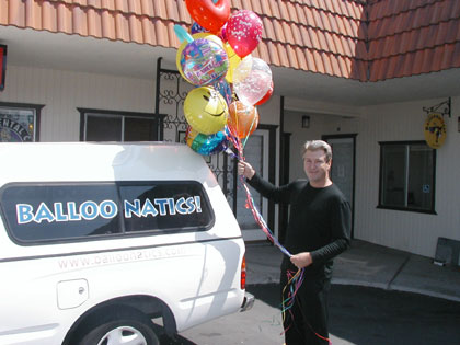 Phil Burge Balloon Delivery