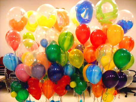 Balloons for school decorations